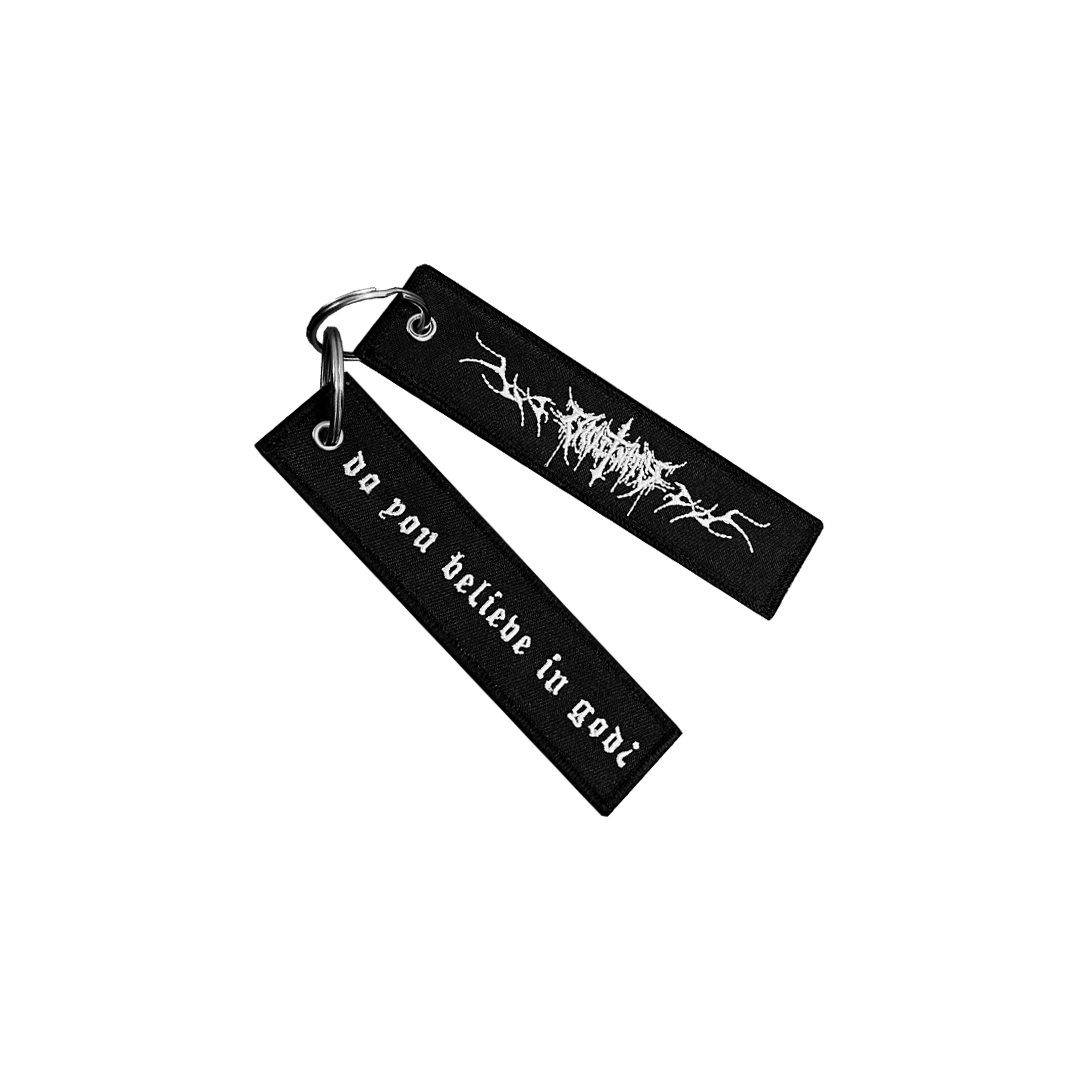 METAL CROSS KEYCHAIN